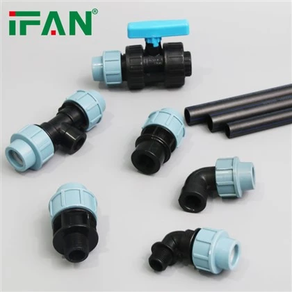 Meo HDPE vamzdžių jungiamosios detalės