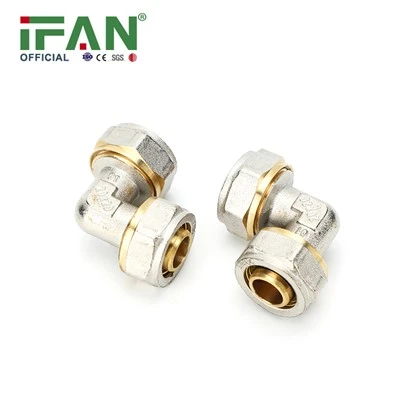 IFAN ISO15875 dvigubos spalvos PEX suspaudimo jungtis